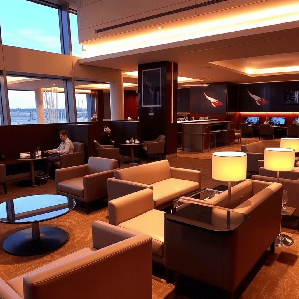 Qantas’ Business Lounges